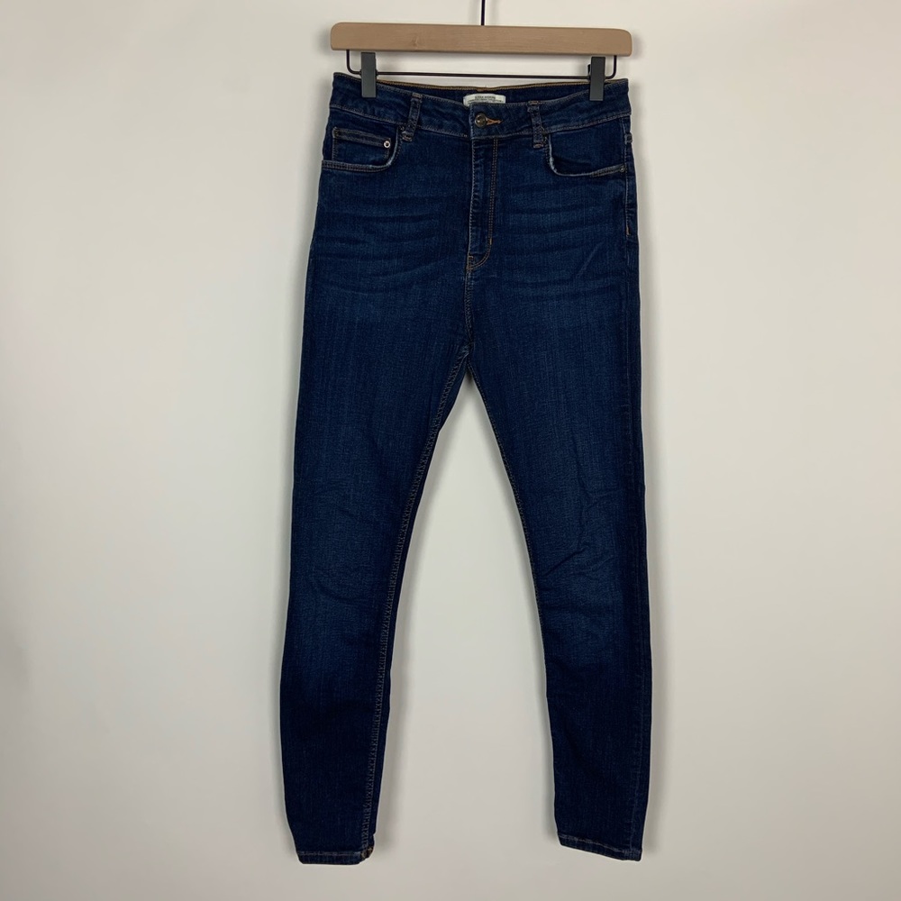 Zara High Rise Skinny Jeans